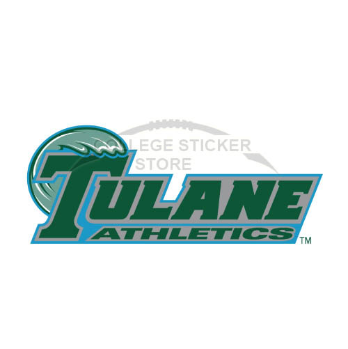 Diy Tulane Green Wave Iron-on Transfers (Wall Stickers)NO.6612